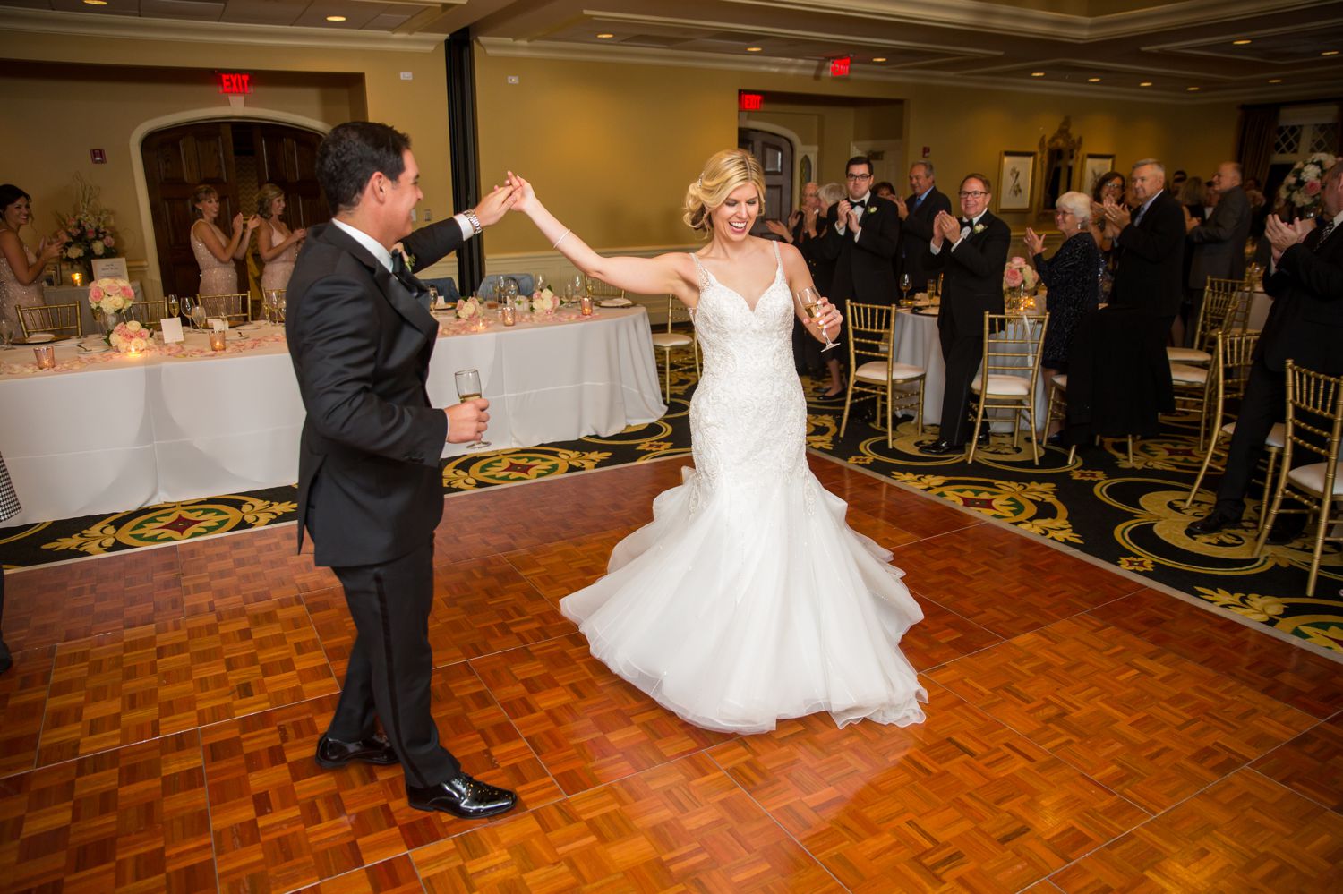 Chrissy and Joe - A Butterfield Country Club Wedding 55
