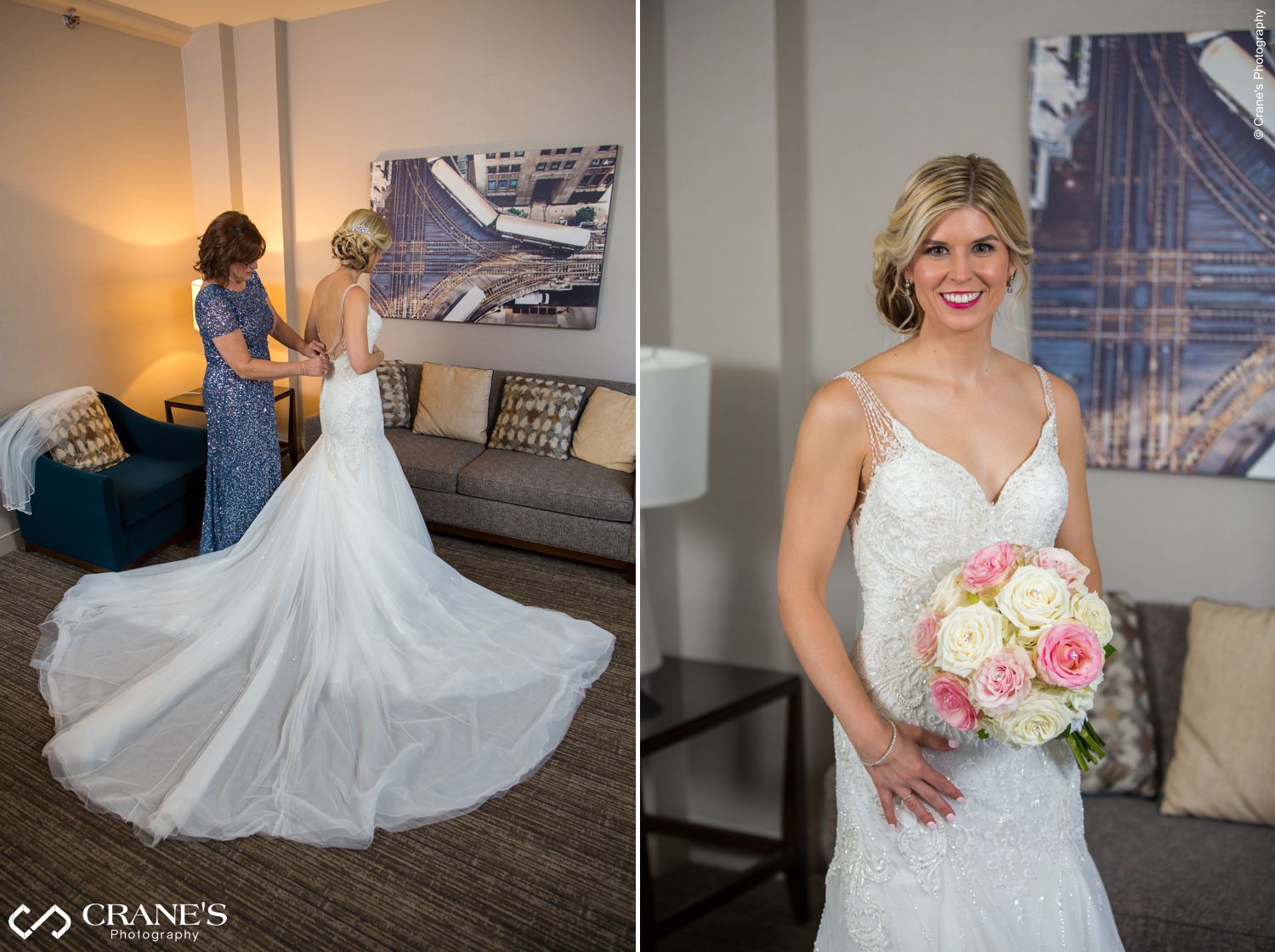 Chrissy and Joe - A Butterfield Country Club Wedding 9
