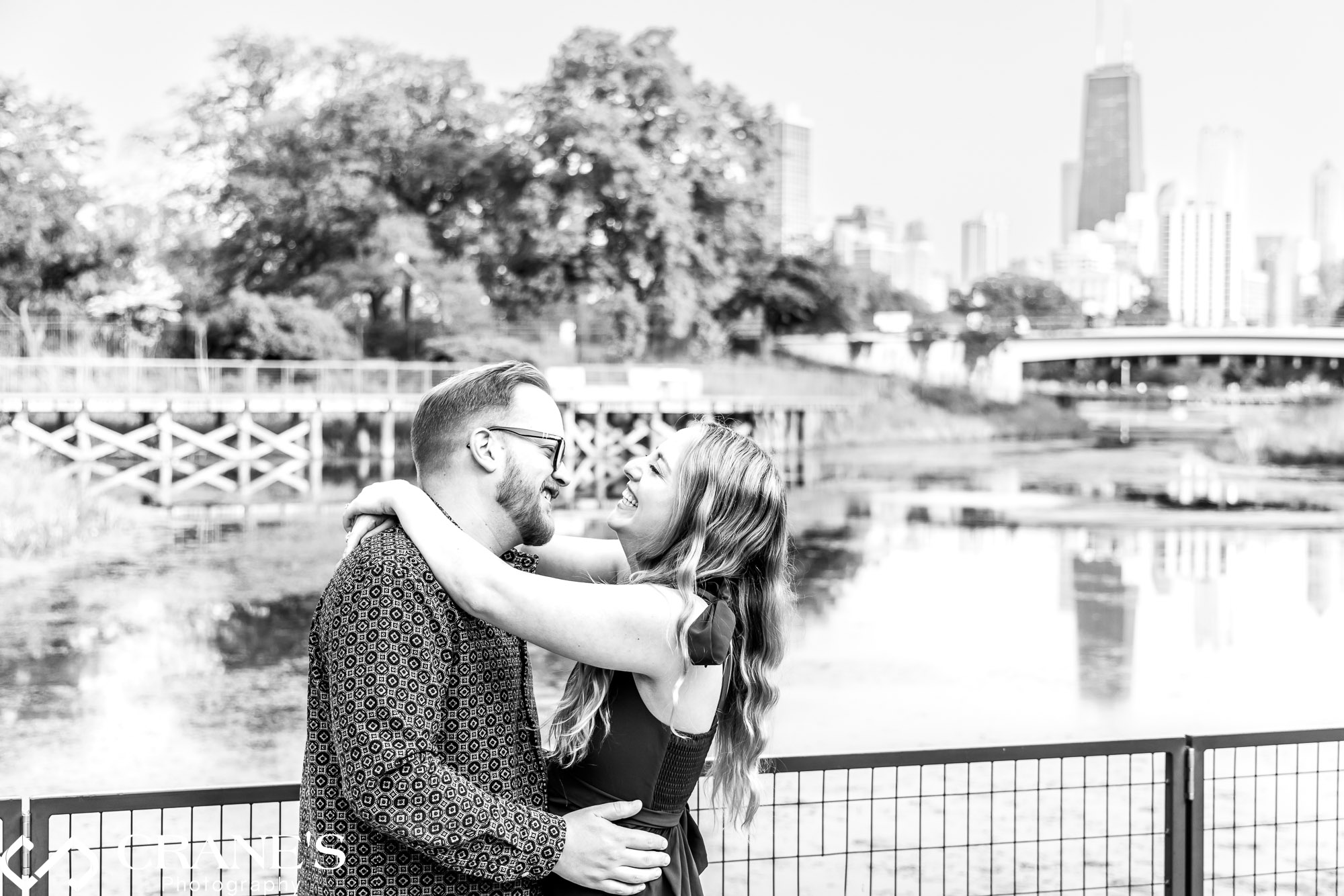 Lisabeth and Byron's Lincoln Park Engagement session